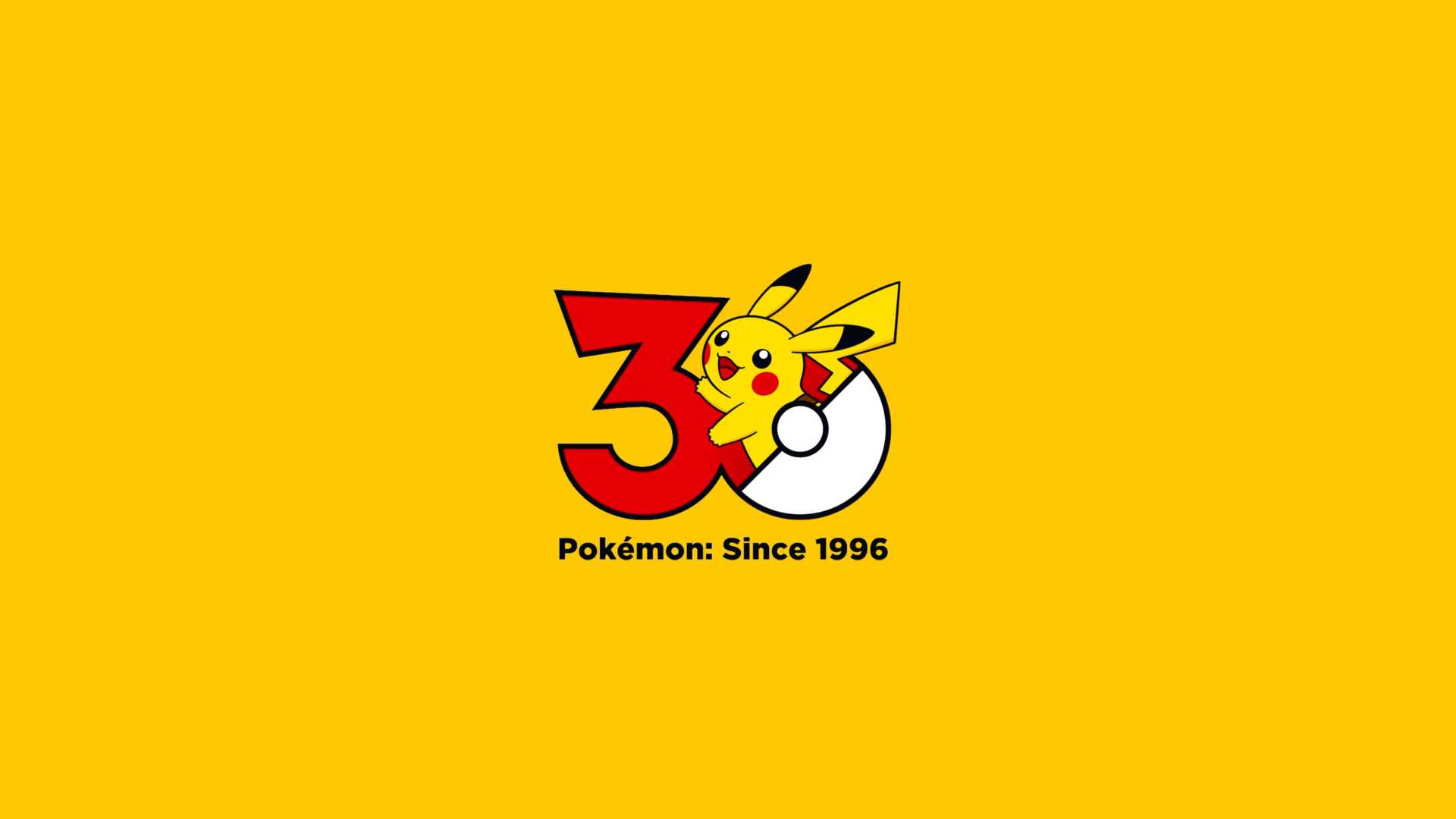 Logo Ulang Tahun ke-30 Pokemon