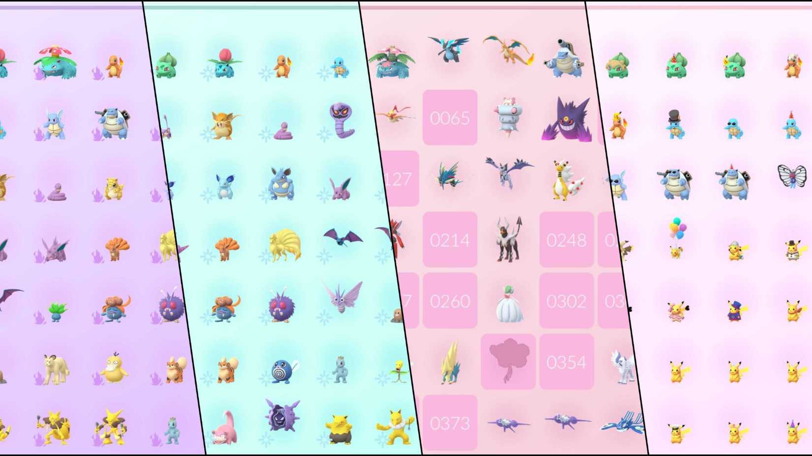 All Available Pokemon in Pokemon Go