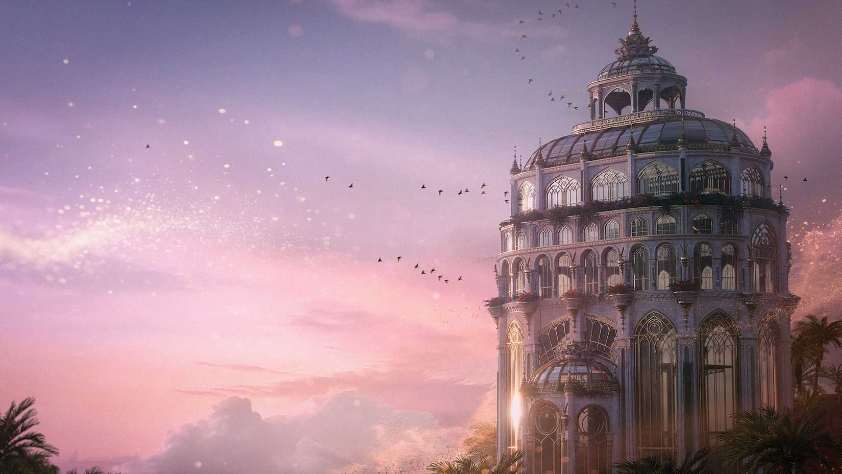 The final artwork for The Sands of Time Remake