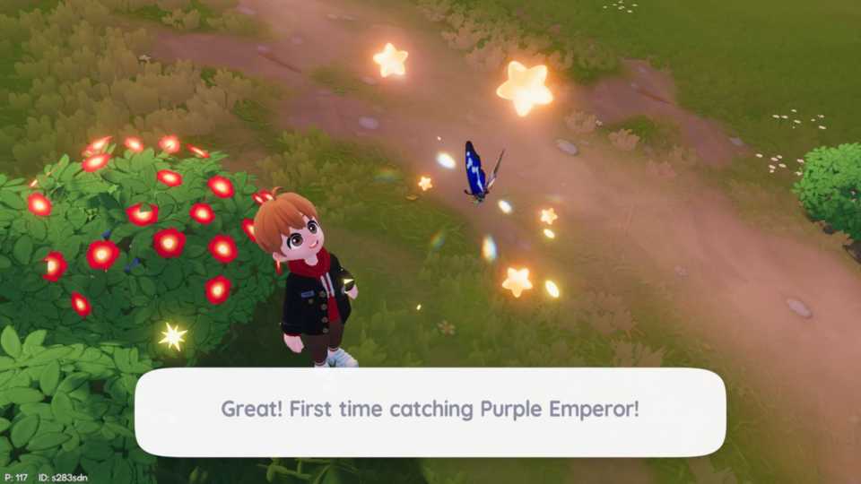 purple emperor location heartopia