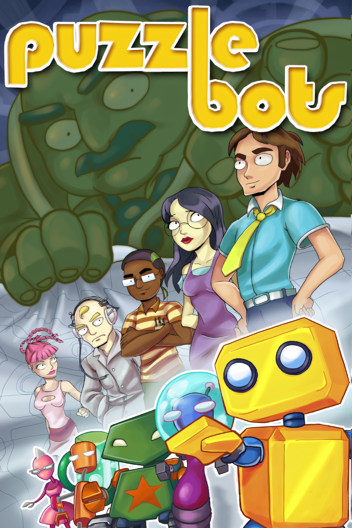 Puzzle Bots Tag Page Cover Art
