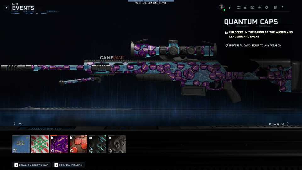 Quantum Caps (Camo) in Black Ops 7