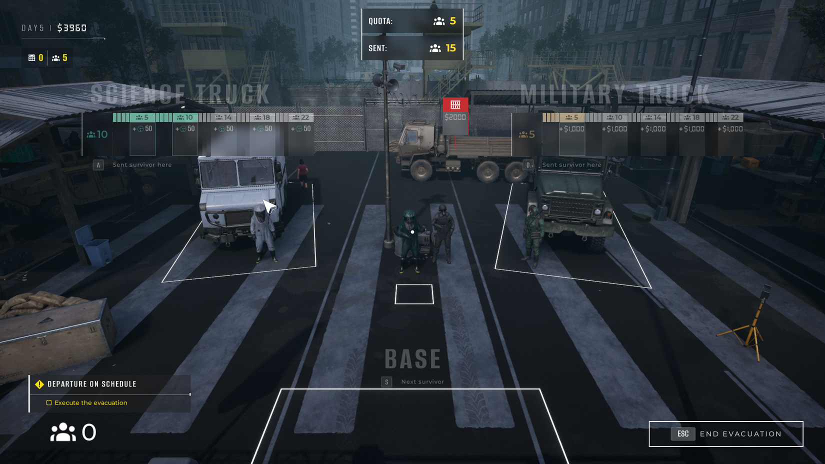 quarantine zone evacuation day