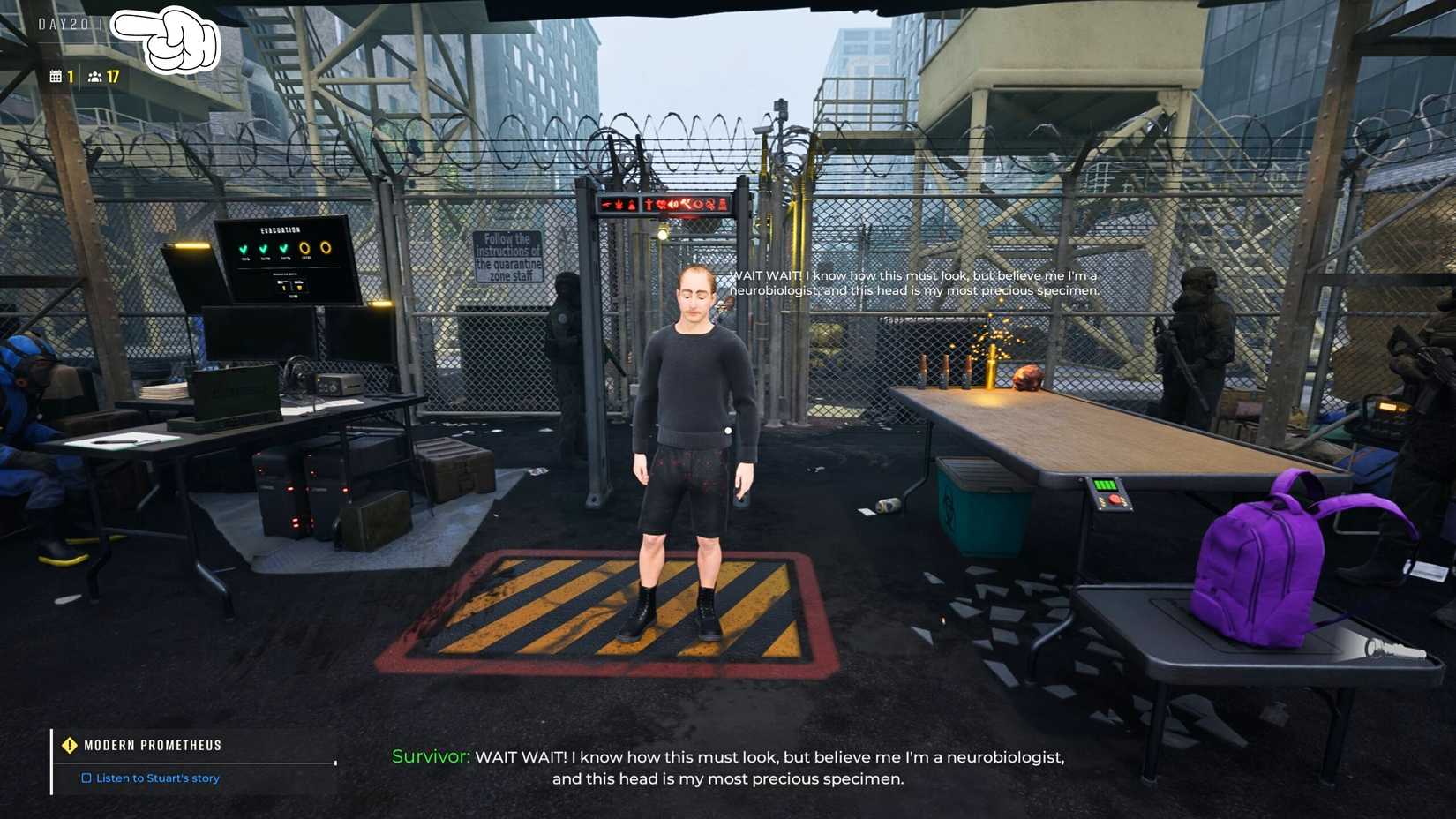 Quarantine Zone The Last Check Modern Prometheus Quest (1)