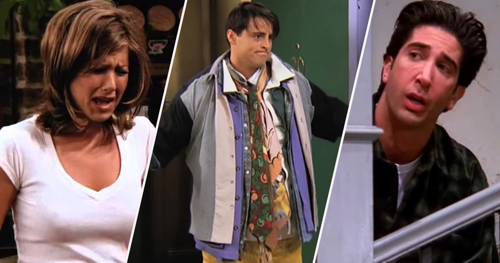 Rachel, Joey, and Ross from Friends-1