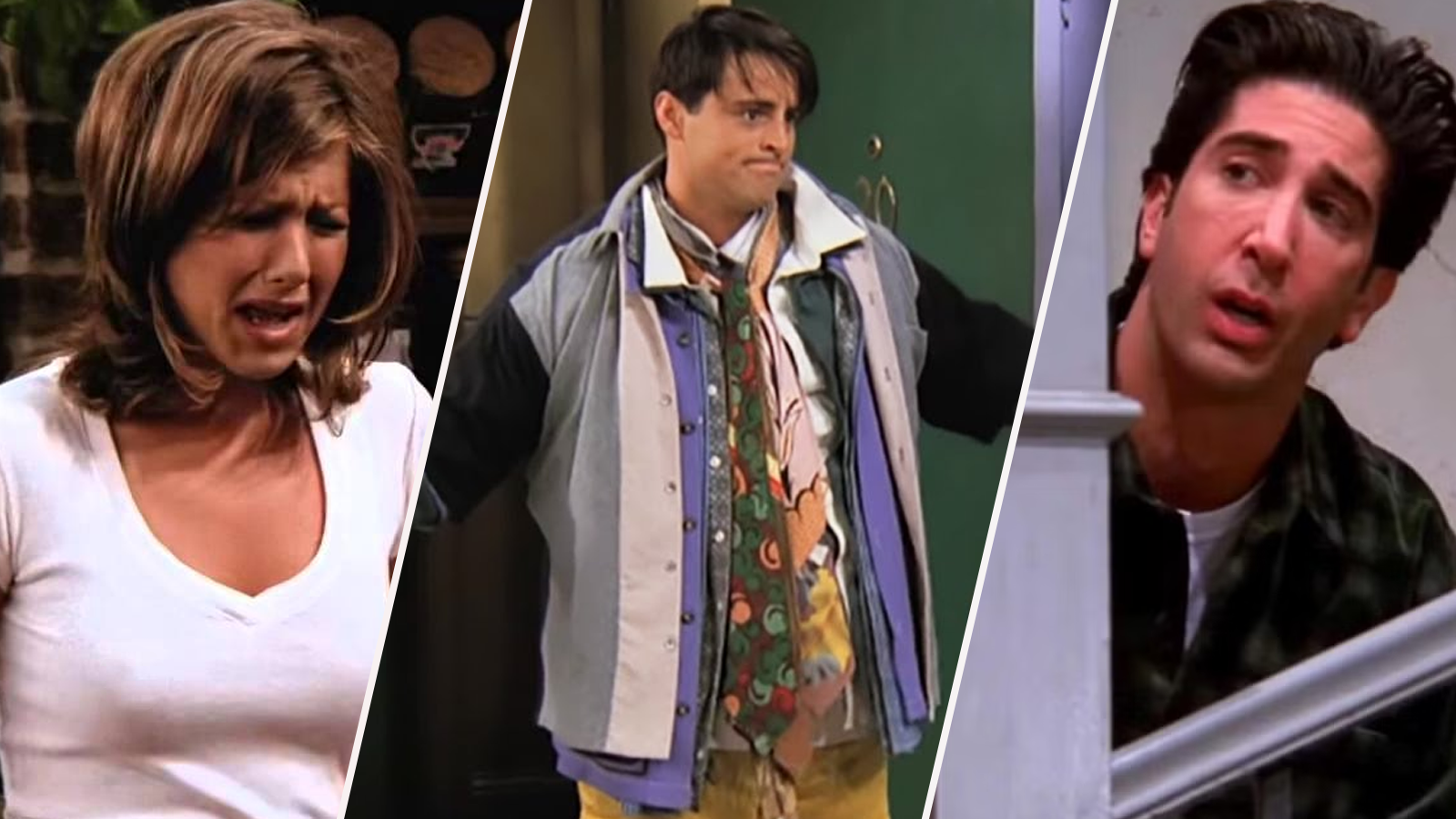 Rachel, Joey, and Ross from Friends-1