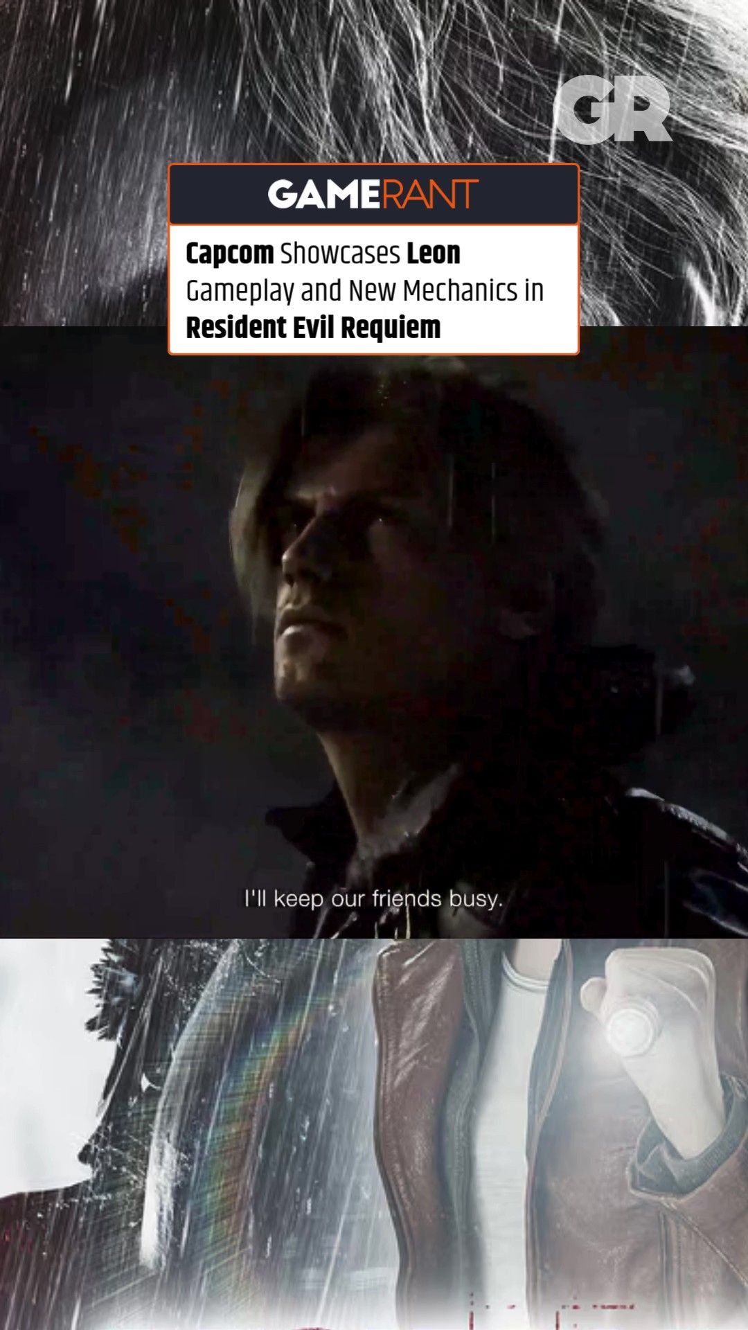 New Resident Evil 9 Leon Gameplay and Teaser