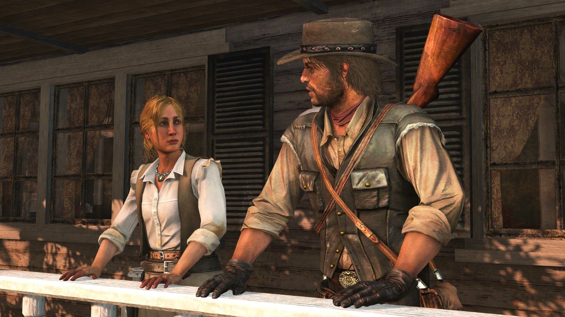 red dead redemption john and bonnie