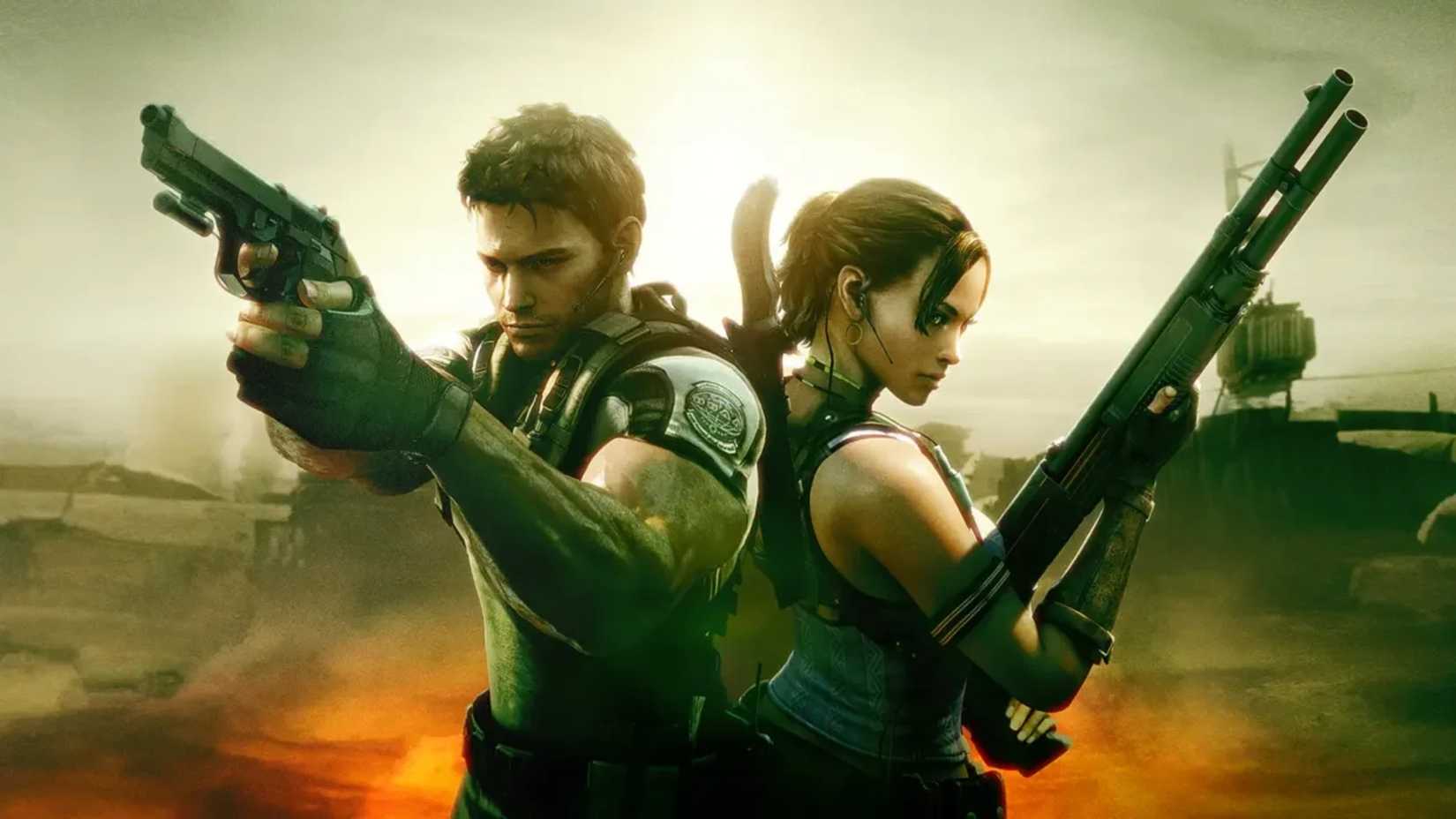 Resident Evil 5 Chris And Sheva (1)