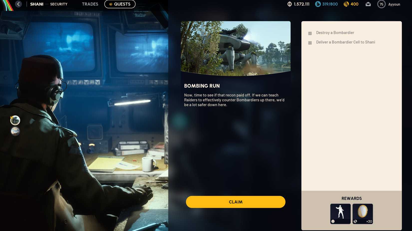 Rewards Bombing Run ARC Raiders