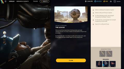 Rewards The League ARC Raiders