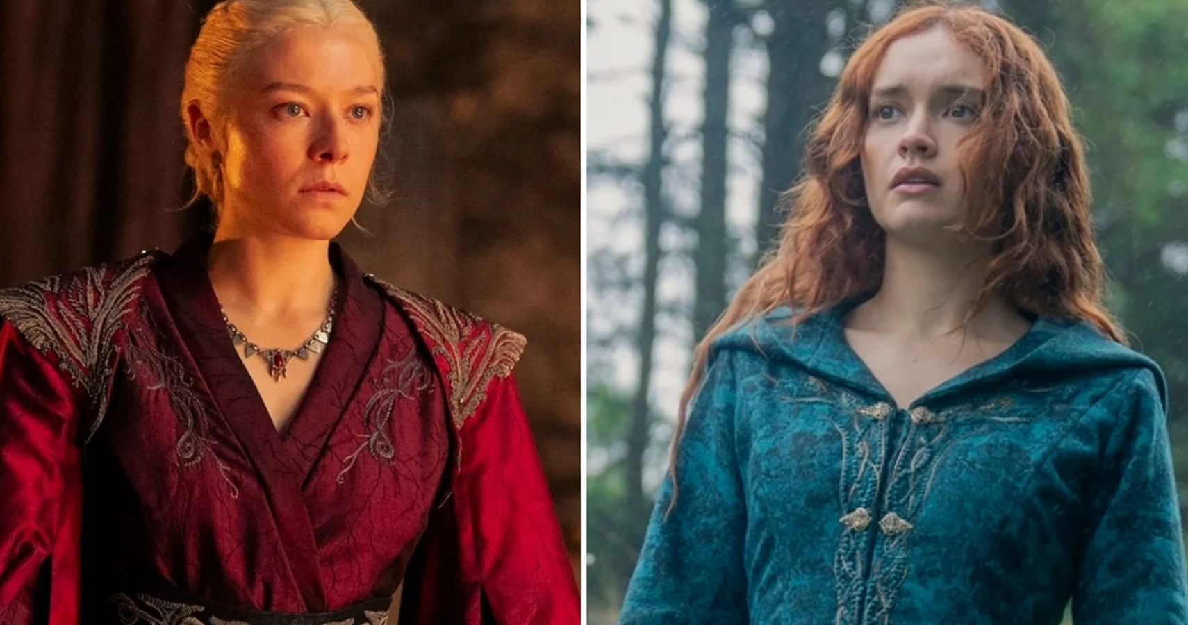 Rhaenyra and Alicent in Season 2 of House of the Dragon