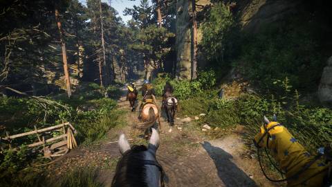 Riding a horse in Kingdom Come Deliverance 2 (2025)