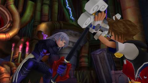 Riku vs Sora in Kingdom Hearts (2002)