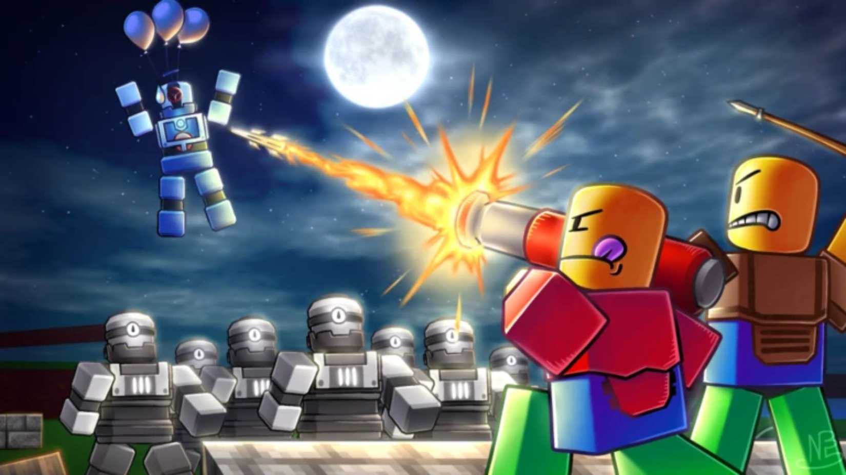 Robots VS Humans characters