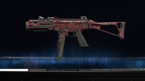 Ruby Snake Camo Preview on the Sturmwolf 45 - Black Ops 7
