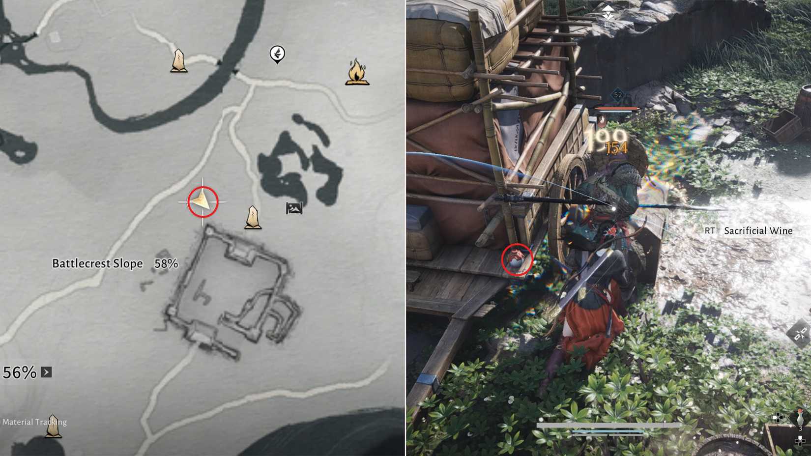 sacrificial wine location 2 in wwm