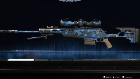 Sapphire Snake Camo Preview on the Hawker HX - Black Ops 7 
