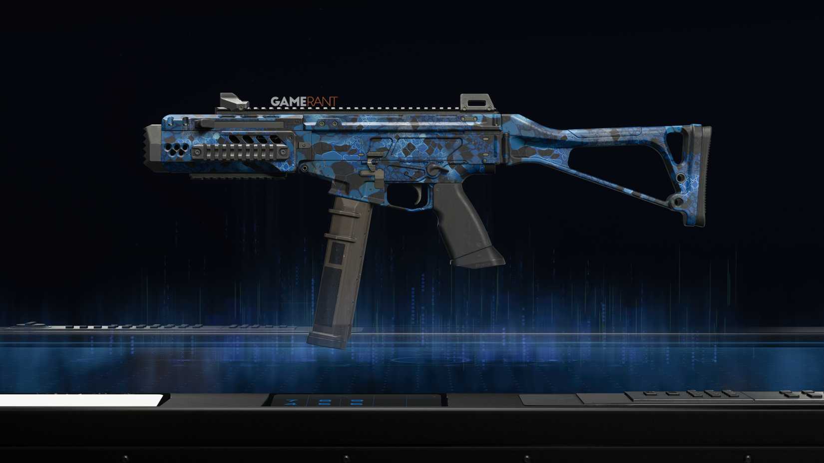 Sapphire Snake Camo Preview on the Sturmwolf 45 - Black Ops 7