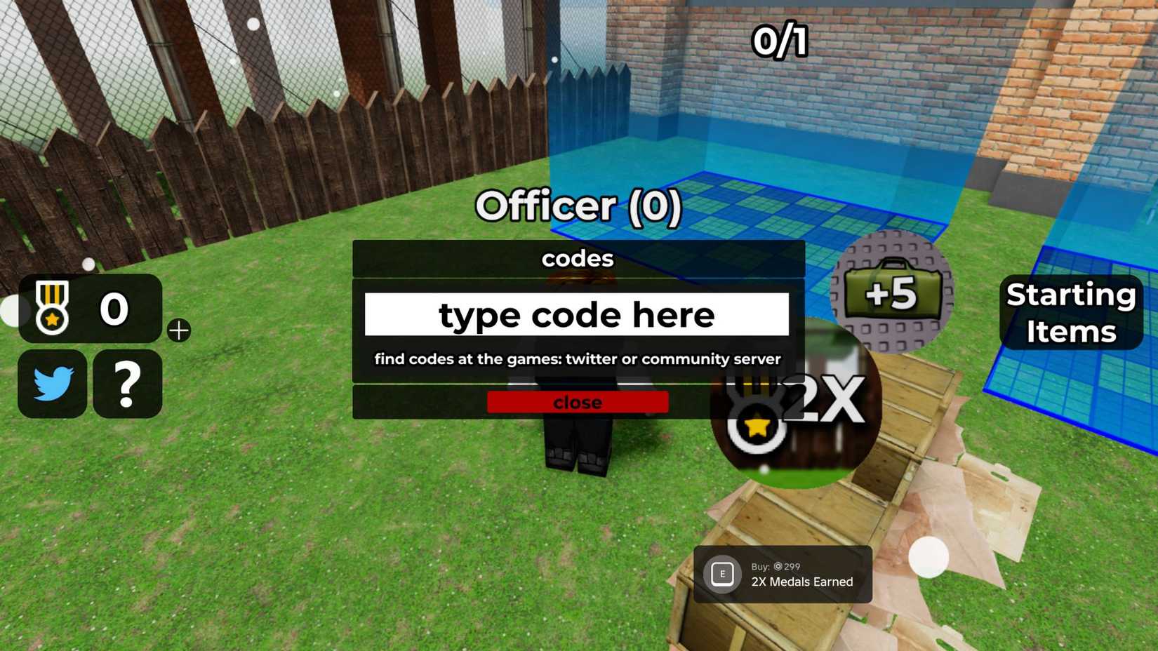 Save The People the codes tab