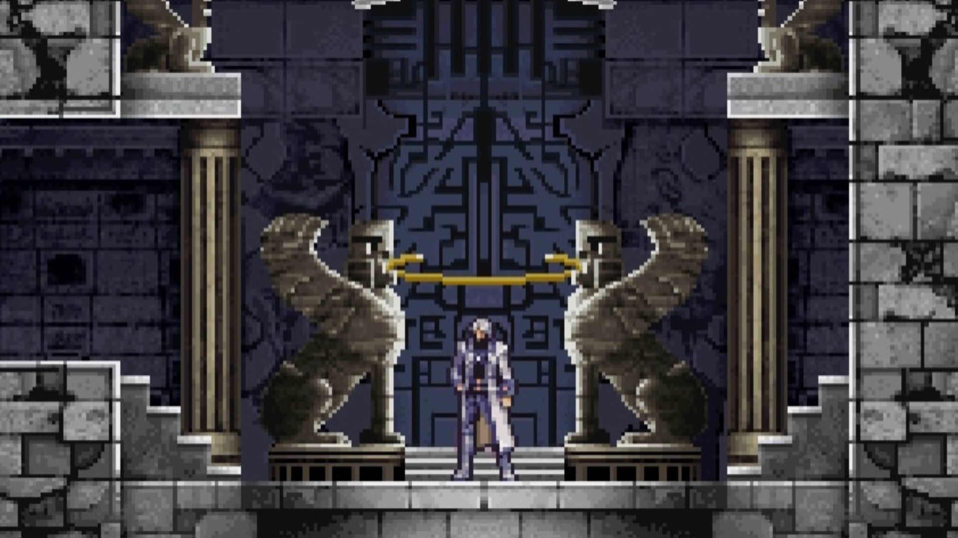 Saving in Castlevania Dawn of Sorrow (2005)