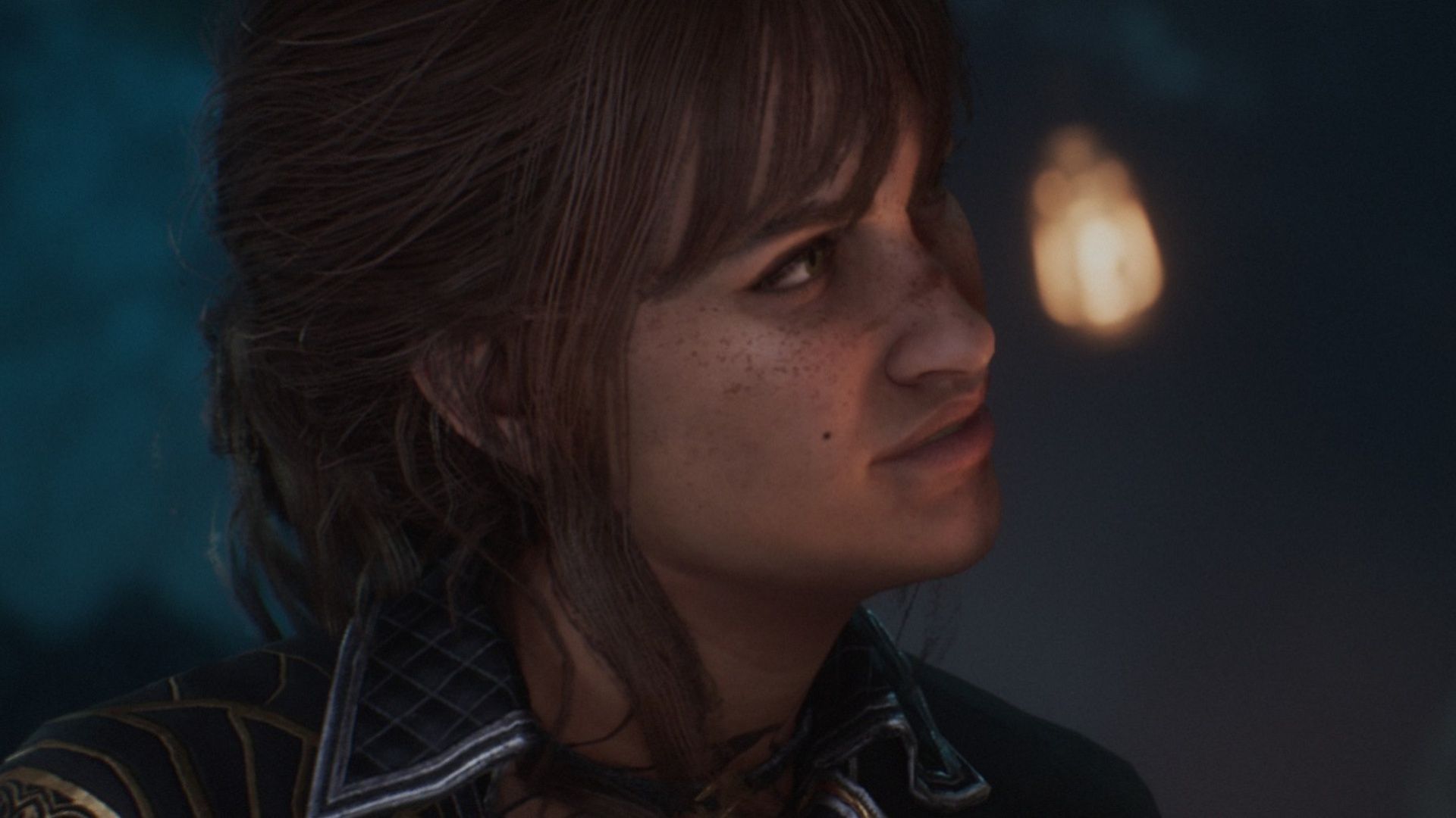 Sciel wrinkling her nose in Clair Obscur Expedition 33 (2025)