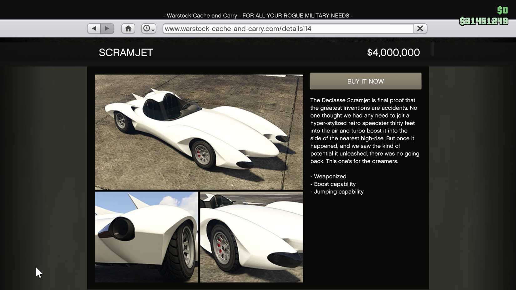 Scramjet on Warstock