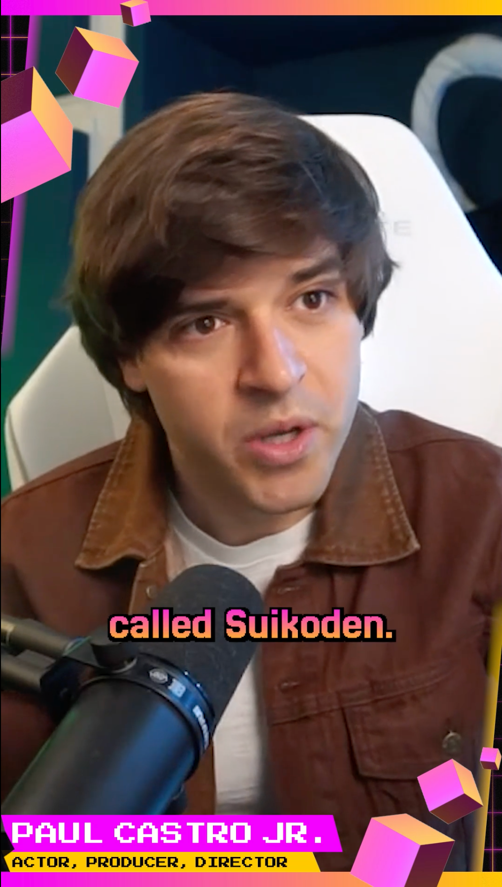 Paul Castro Jr. is a huge fan of Suikoden. 