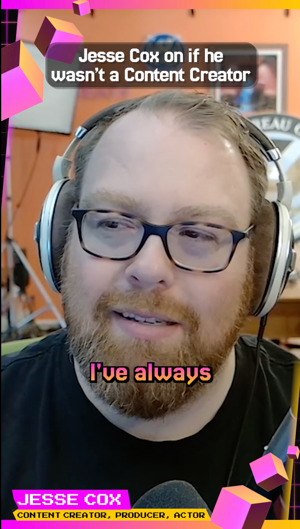 What Jesse Cox would be doing if he wasn't a content creator. 