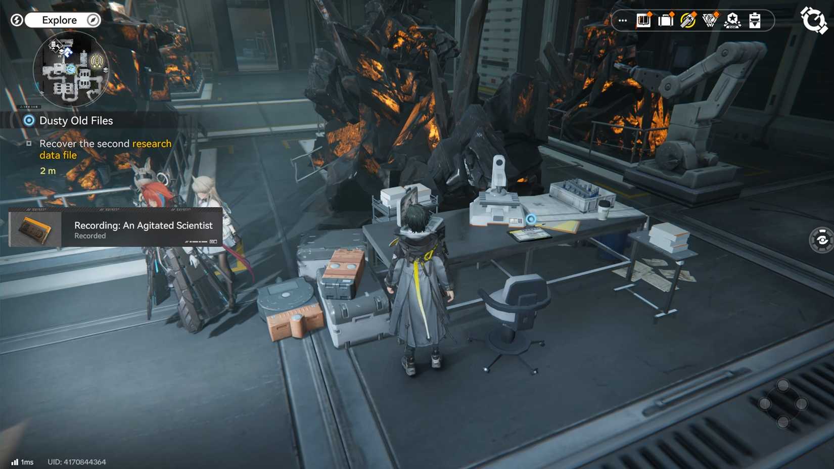 second research data file location in arknights endfield