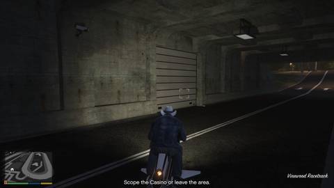 security tunnel entrance