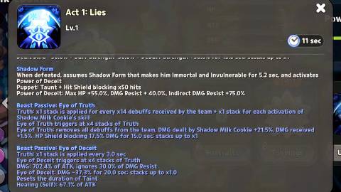 shadow milk cookie skills profile in cookie run kingdom