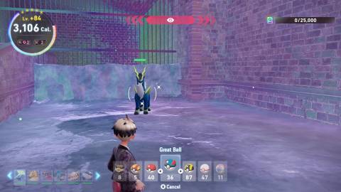 shiny cobalion in pokemon legends za mega dimension