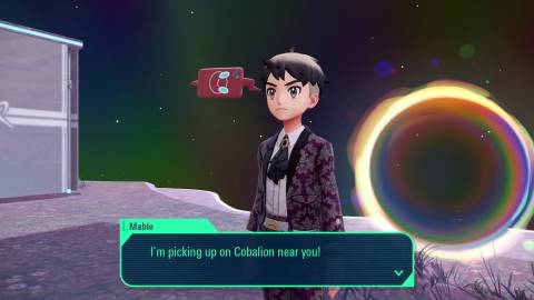 shiny hunting cobalion in pokemon legends za mega dimension