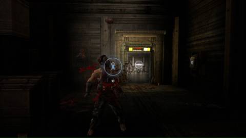 Shooting enemies in Dead Space Extraction (2009)