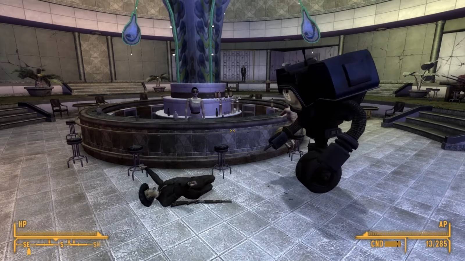 Shooting Ted in Fallout New Vegas