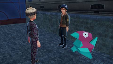 side mission 167 Porygon's Polygon Count in pokemon legends za mega dimension