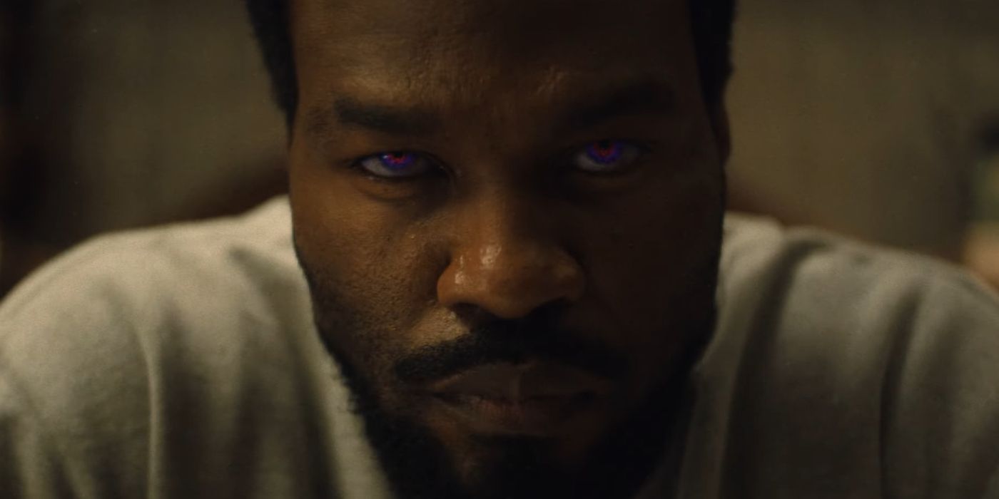 Simon Williams' eyes turn red and purple in the MCU Wonder Man