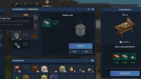 simply trash can hytale mod