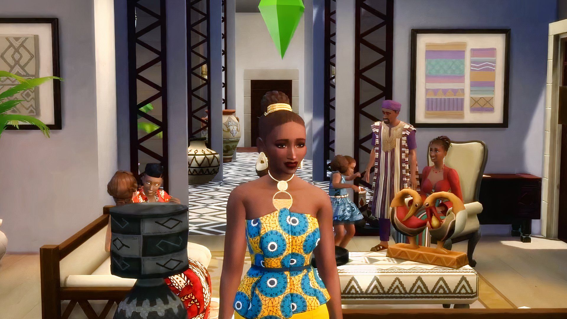 Sims 4 royalty and Legacy trailer thumb
