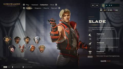 Slade Highguard Gameplay