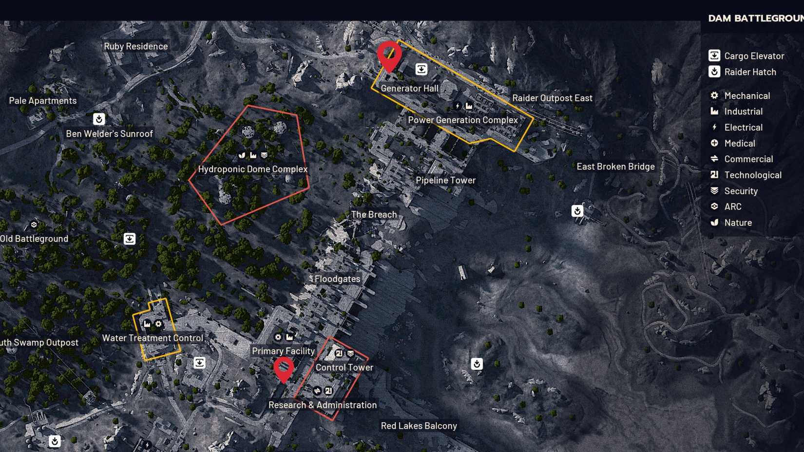 Snap Hook Blueprint Locations ARC Raiders