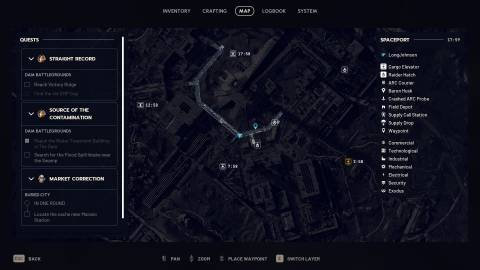 Spaceport Underground Tunnel Hidden Loot (4)