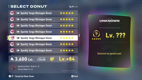 sparkling power donut pokemon legends za mega dimension