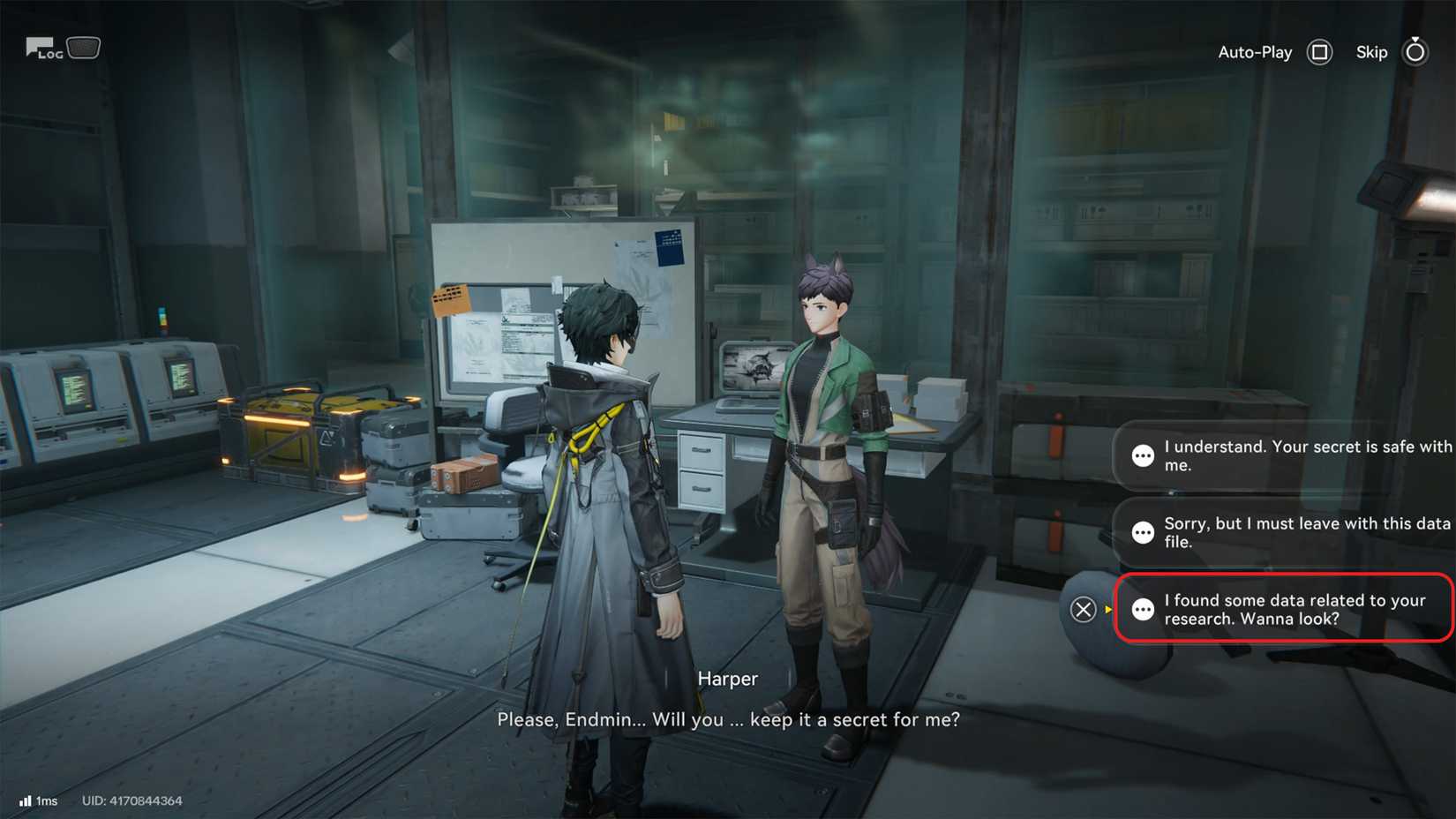 Talk to harper in arknight's endfield