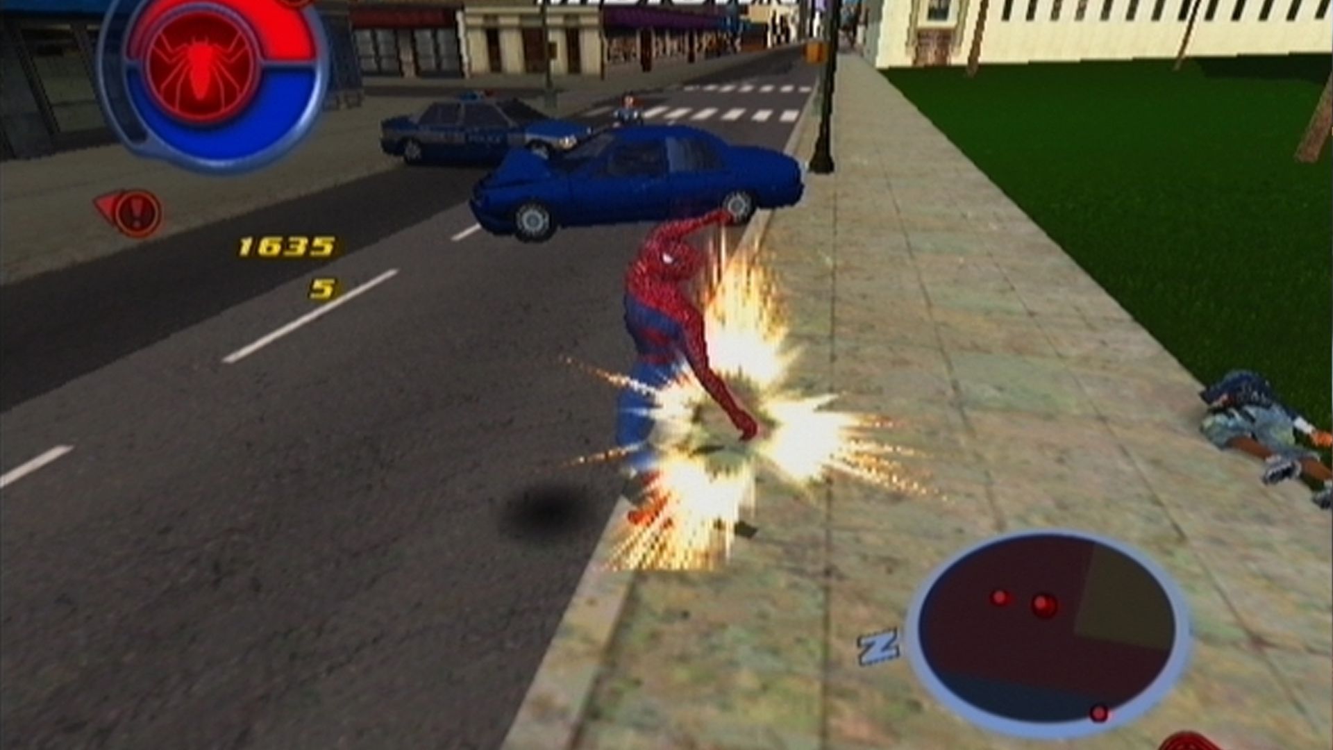 spider-man 2 2004 combat punch up