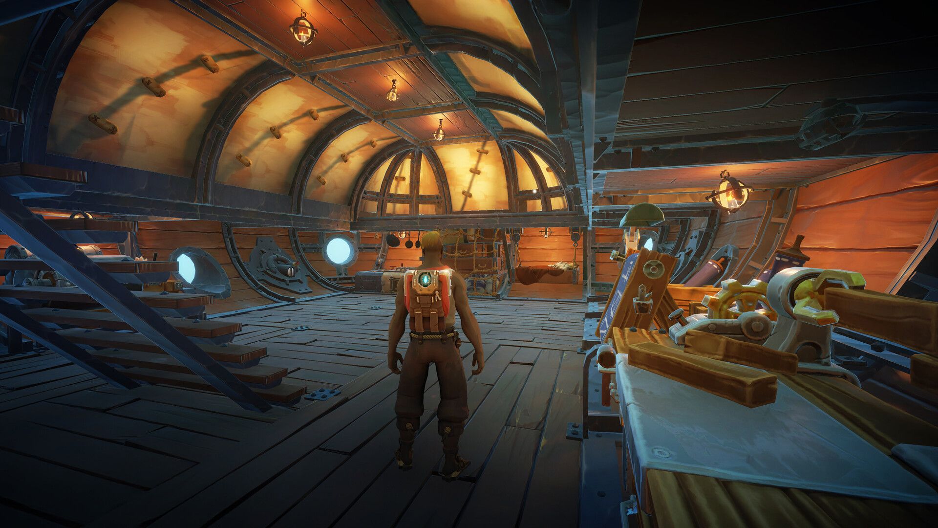 Interior Airship di Echoes of Elysium