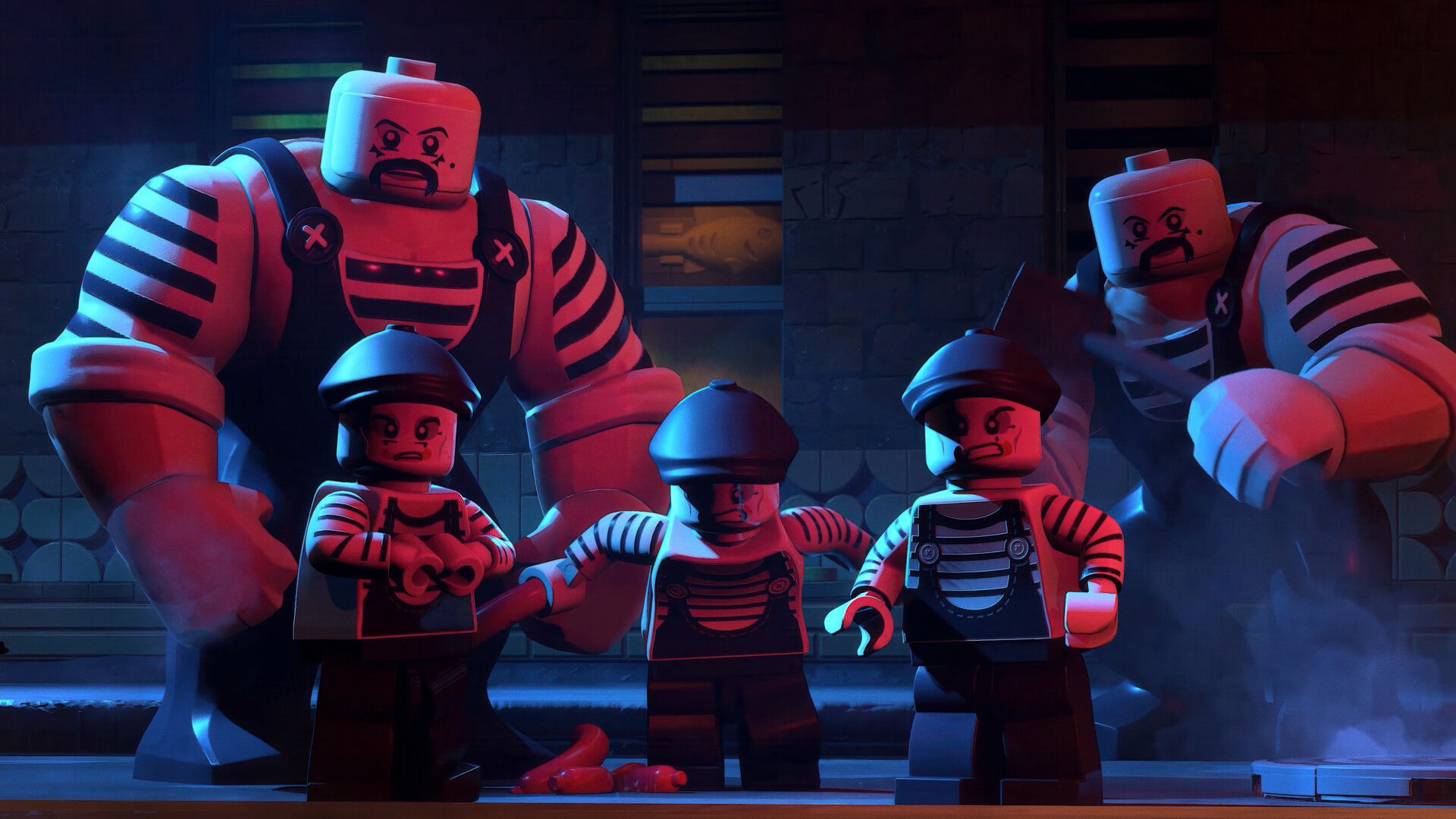 Mime Enemies Ganging Up in LEGO Batman Legacy of the Dark Knight