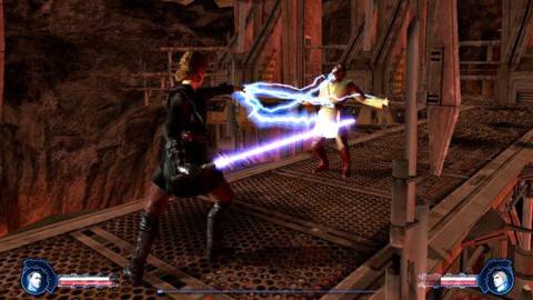 Star Wars Episode 3 - Anakin fighting Obi-Wan