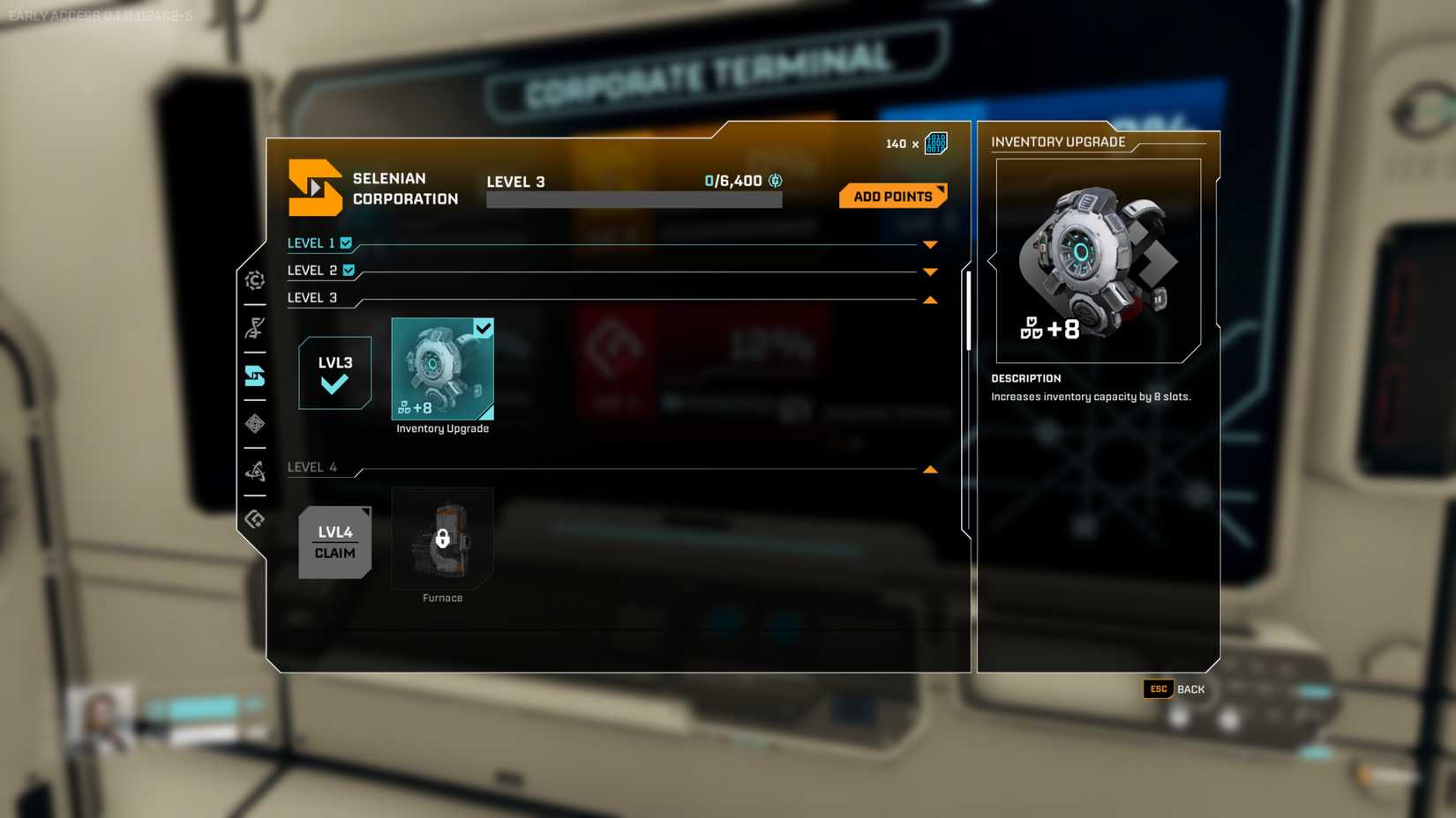 starrupture inventory upgrade